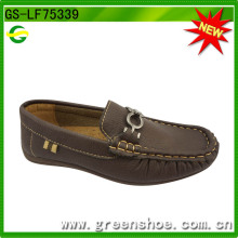 Zapatos casuales elegantes de los muchachos planos 2016 (GS-LF75339)